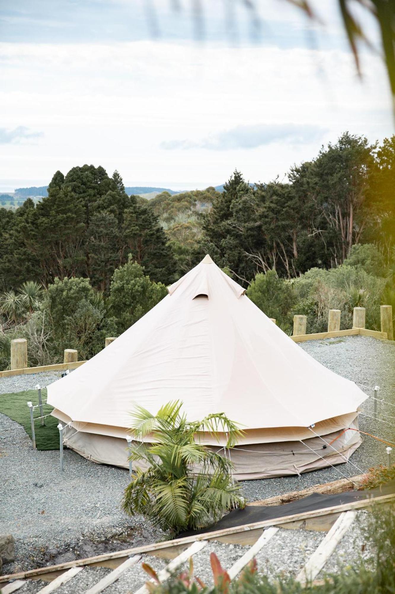 Aotearoa Surf Eco Pods Te Arai Exterior foto