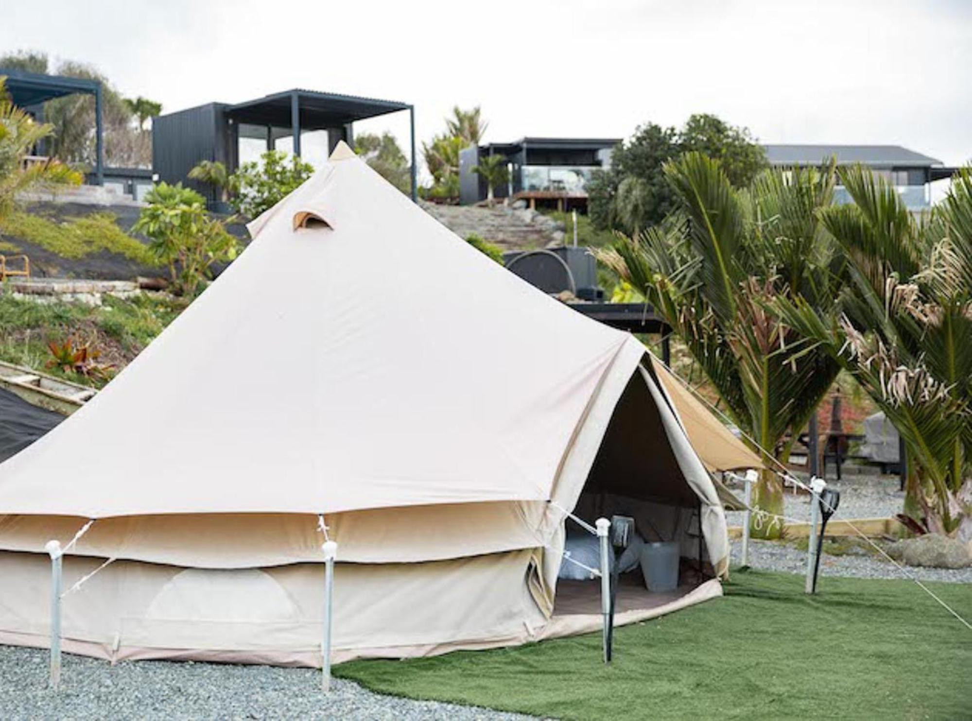 Aotearoa Surf Eco Pods Te Arai Exterior foto
