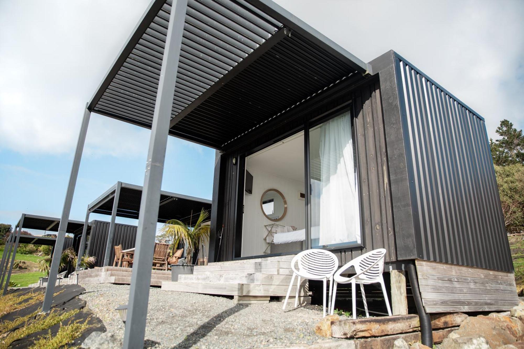 Aotearoa Surf Eco Pods Te Arai Exterior foto