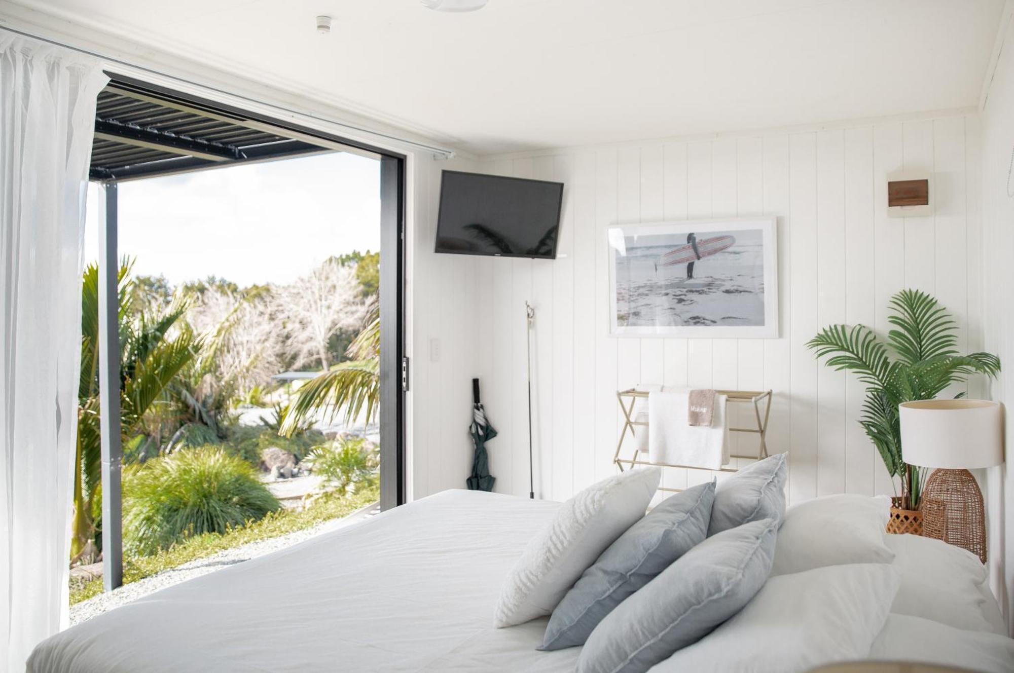 Aotearoa Surf Eco Pods Te Arai Exterior foto