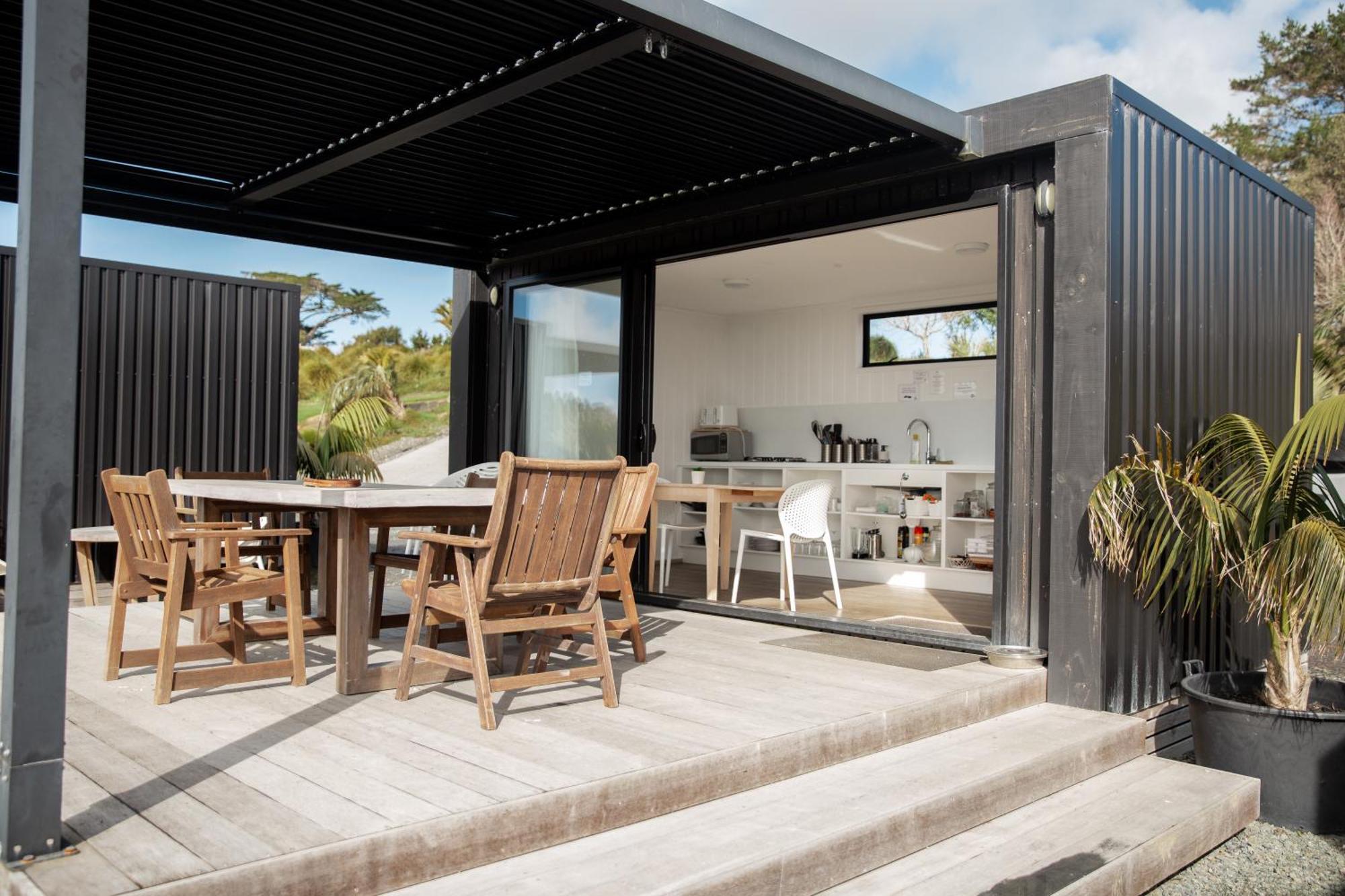 Aotearoa Surf Eco Pods Te Arai Exterior foto