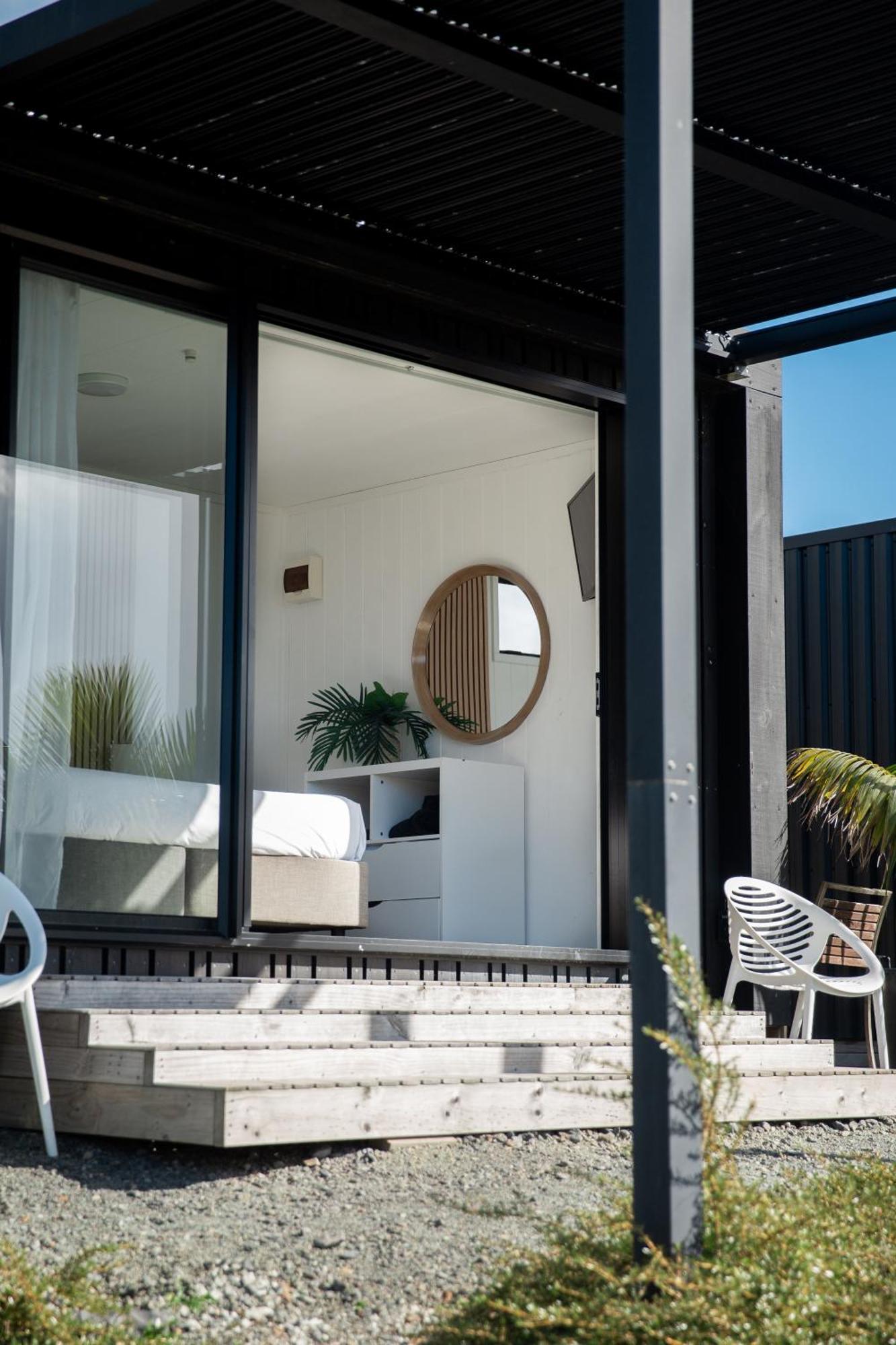 Aotearoa Surf Eco Pods Te Arai Exterior foto